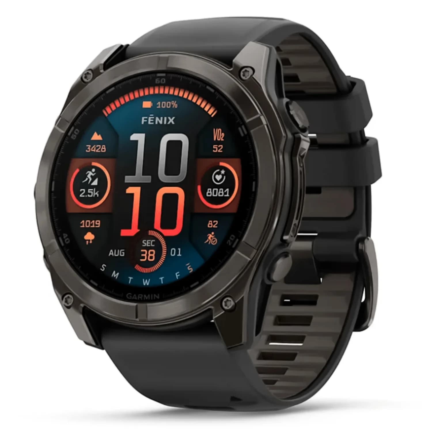 Garmin Fenix 8 010-02905-20 51mm - Preto