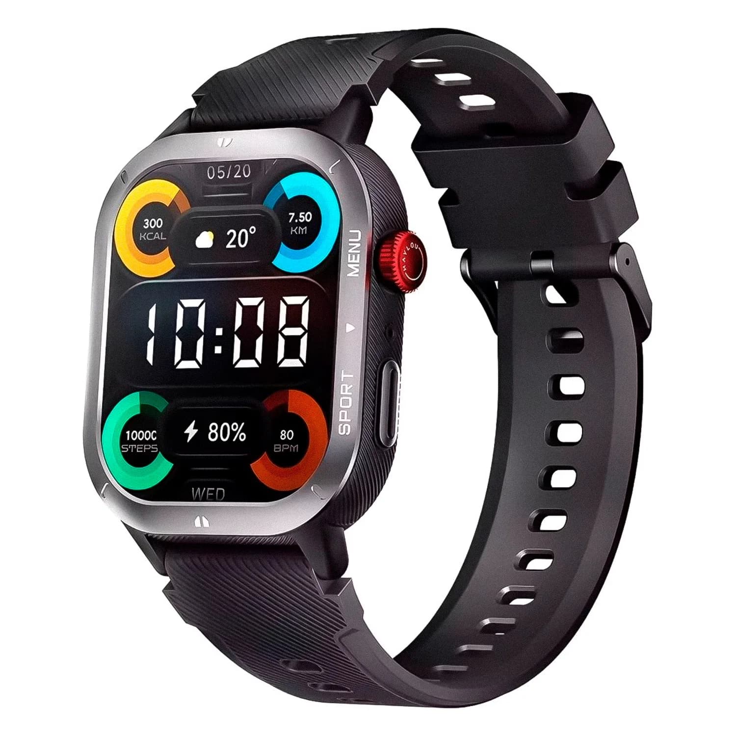 Haylou Smartwatch Haylou Iron Neo HF014 Preto
