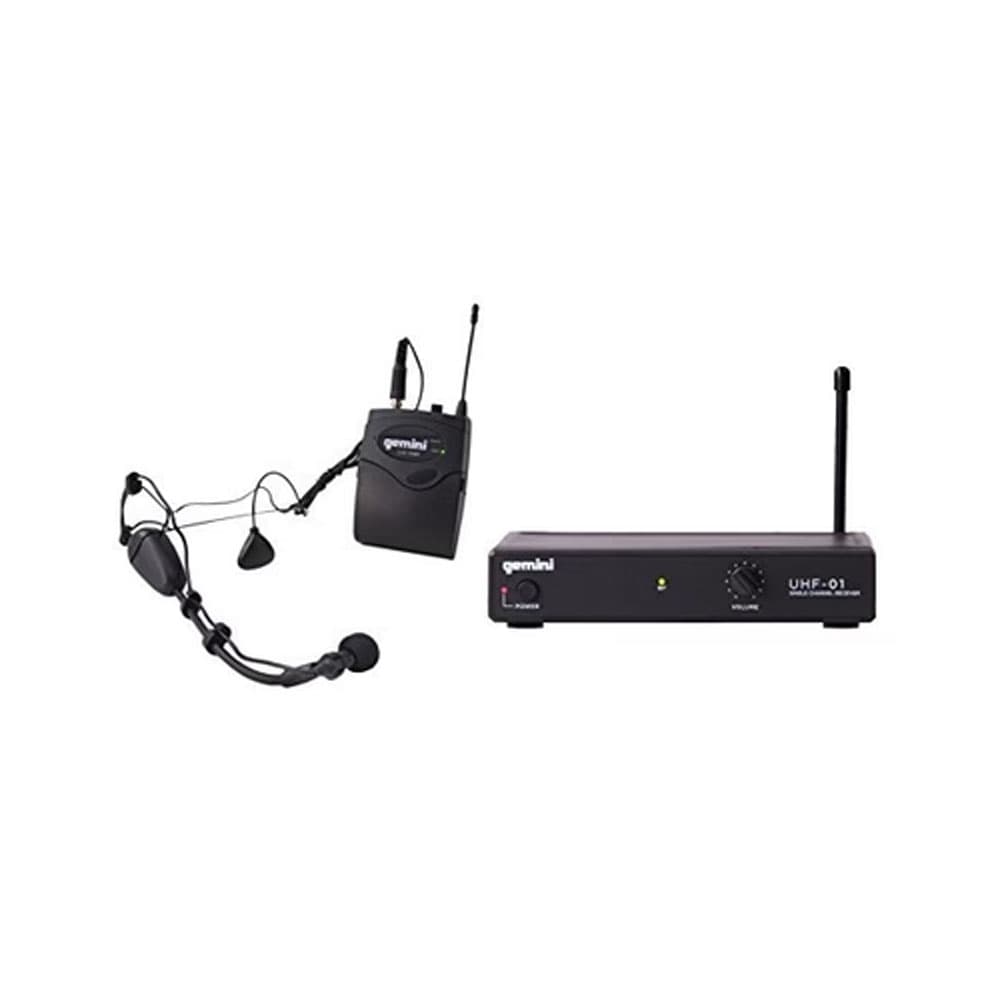 Headset Con Micrófono Gemini Uhf 01 Hl