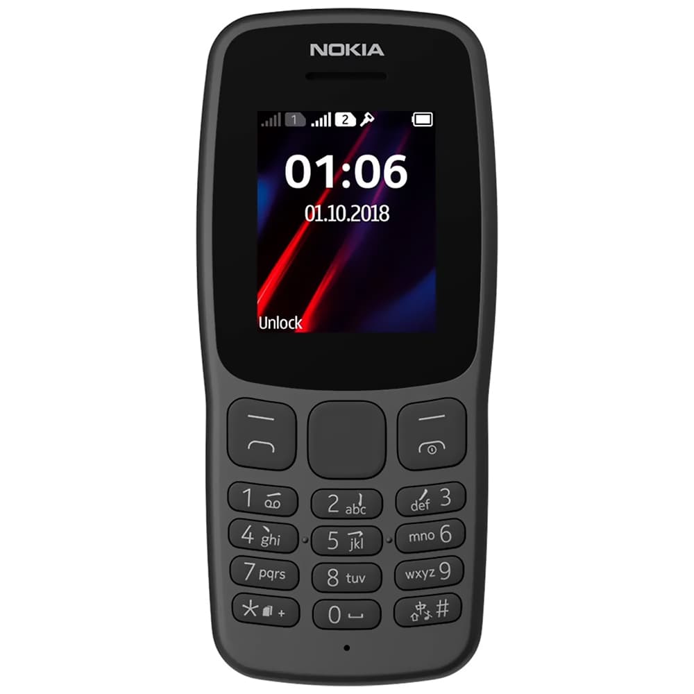 Nokia 106 4G Ta Preto