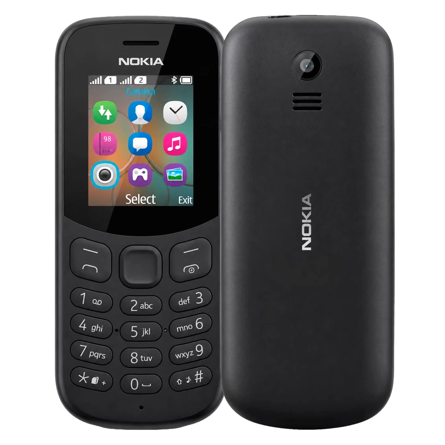 Nokia 130 Ta 1017 Preto