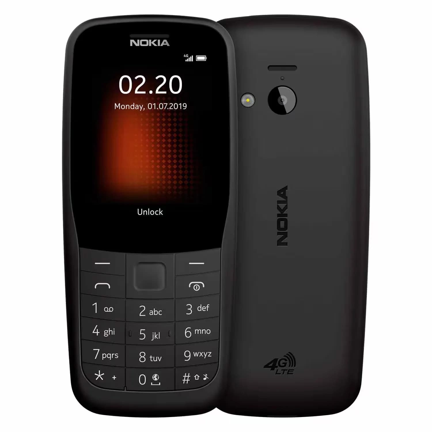Nokia 220 Ta 1155 Preto