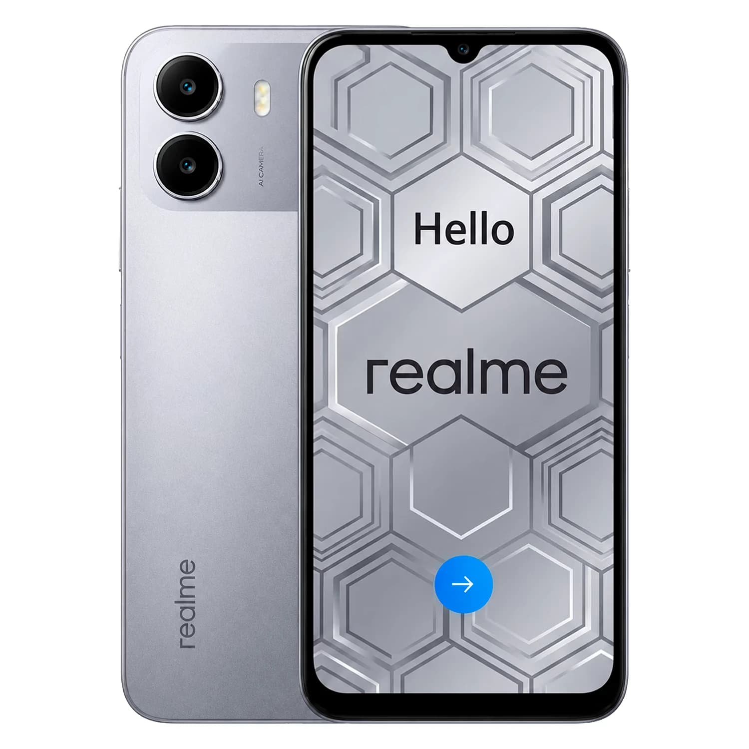 Realme P4 Lite Rmx5377 256GB Cinza