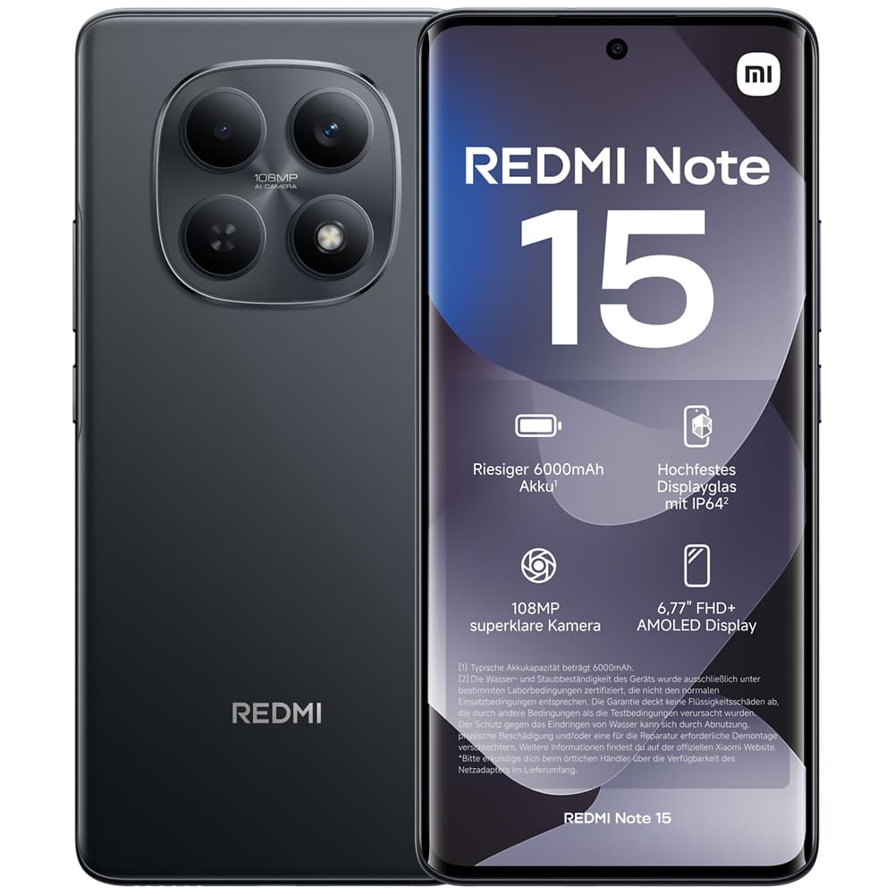 Redmi Note 15 Preto