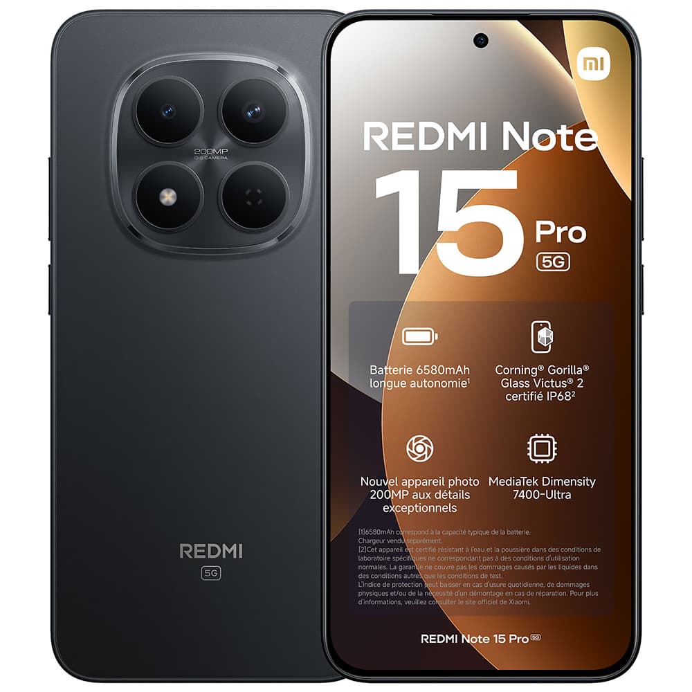 Redmi Note 15 Pro Preto