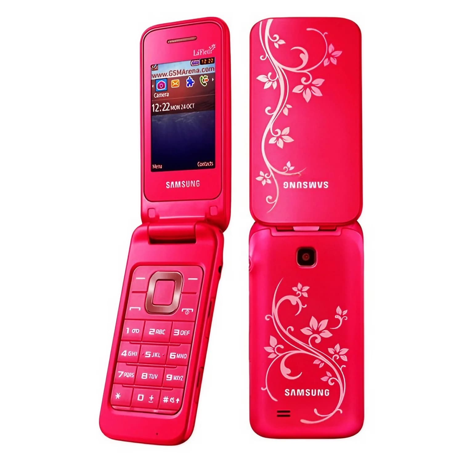 Samsung Flip Gt C3520 Vermelho