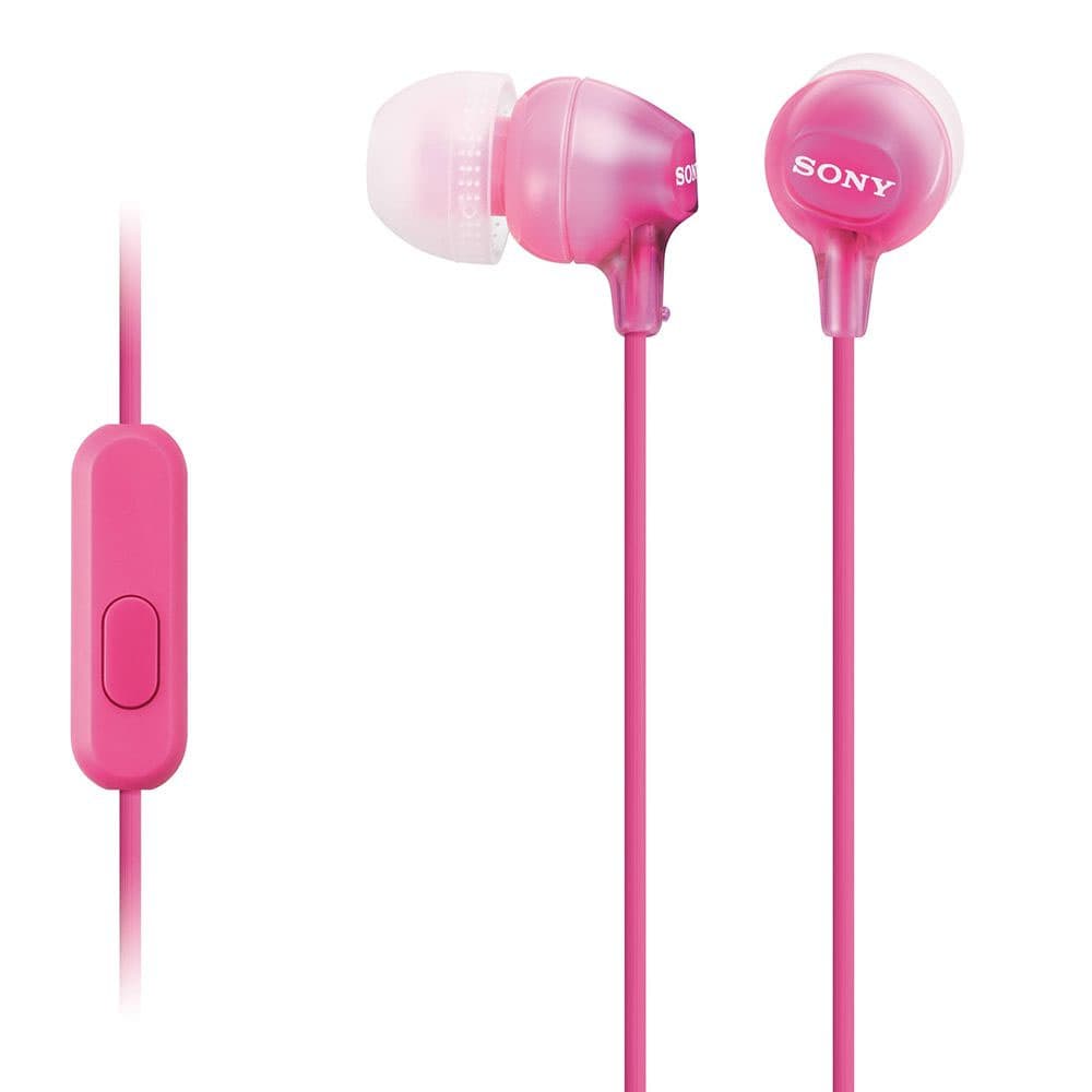 Sony Auricular Sony MDR-EX15AP - Pink
