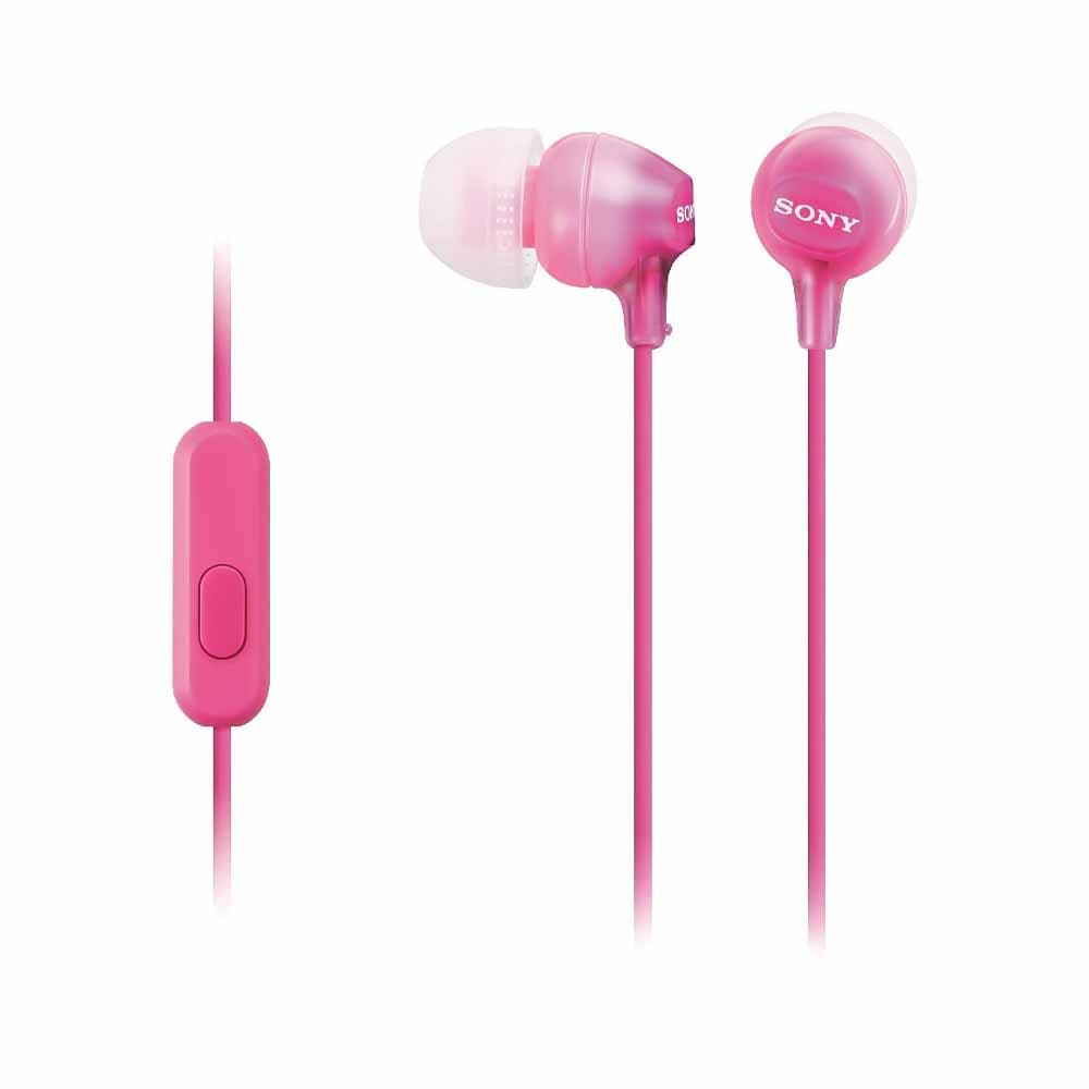 Sony Mdr Ex15ap Auricular C/Mic Pink