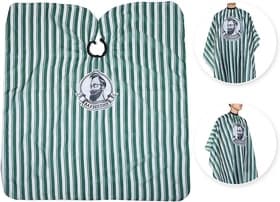 Capa Para Barberos Rayas Verde
