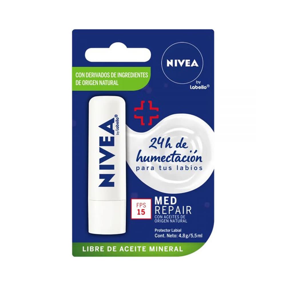 Nivea Protector Labial Nivea Med Repair 4,8G