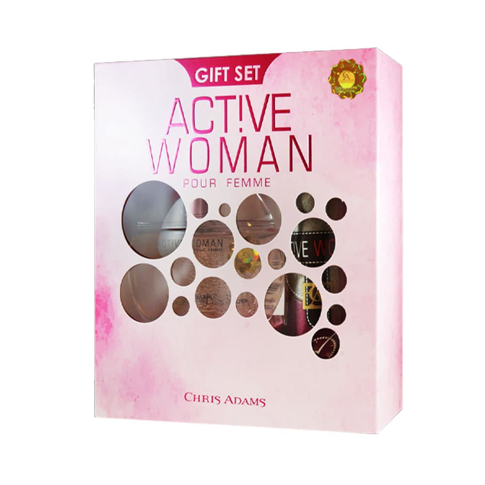 Chris Adams Kit Active +Deodorant EDP 80ml