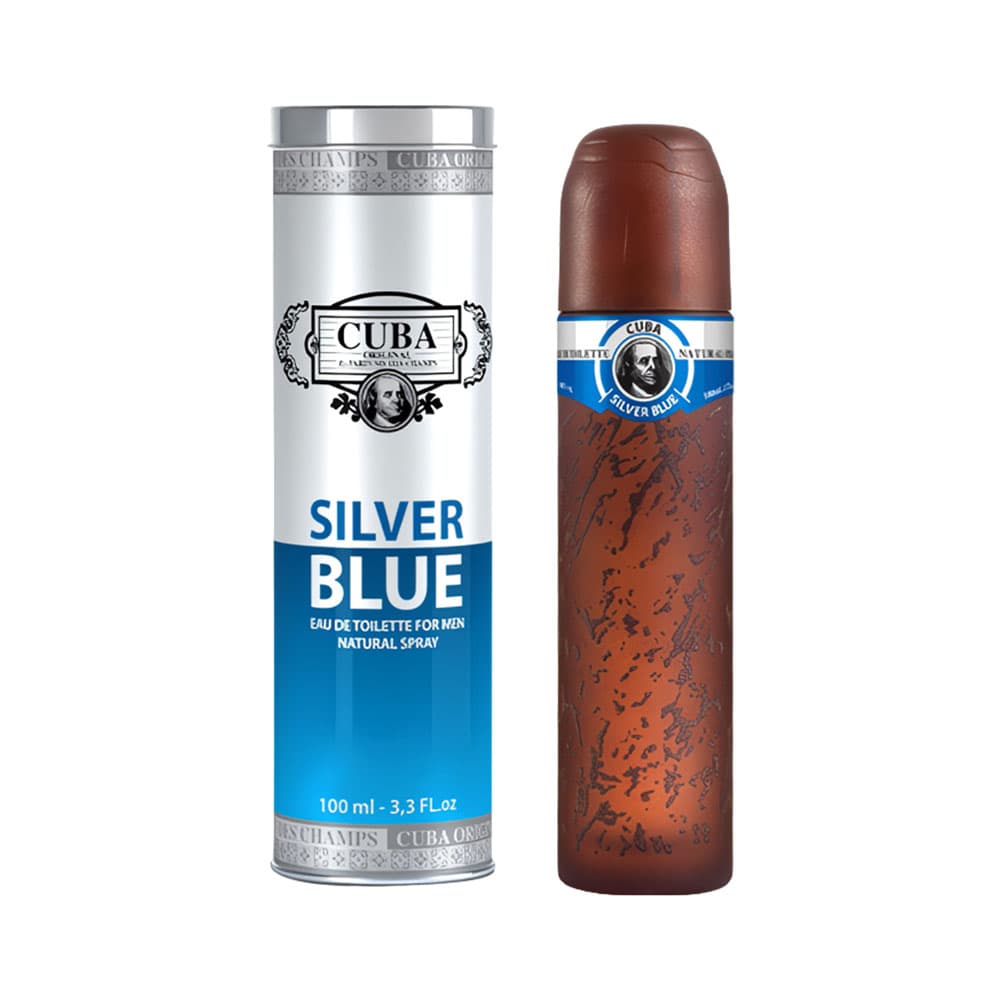 Cuba Cuba Silver Blue EDT 100ml