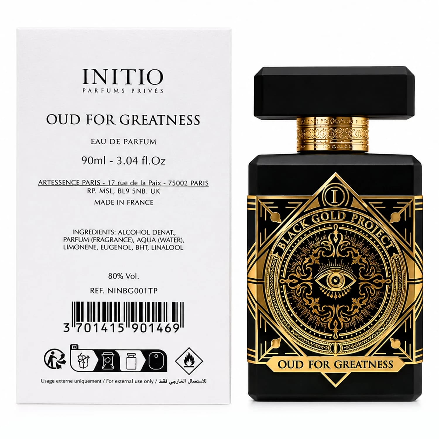 Initio Oud for Greatness - (Tester) EDP 90ml