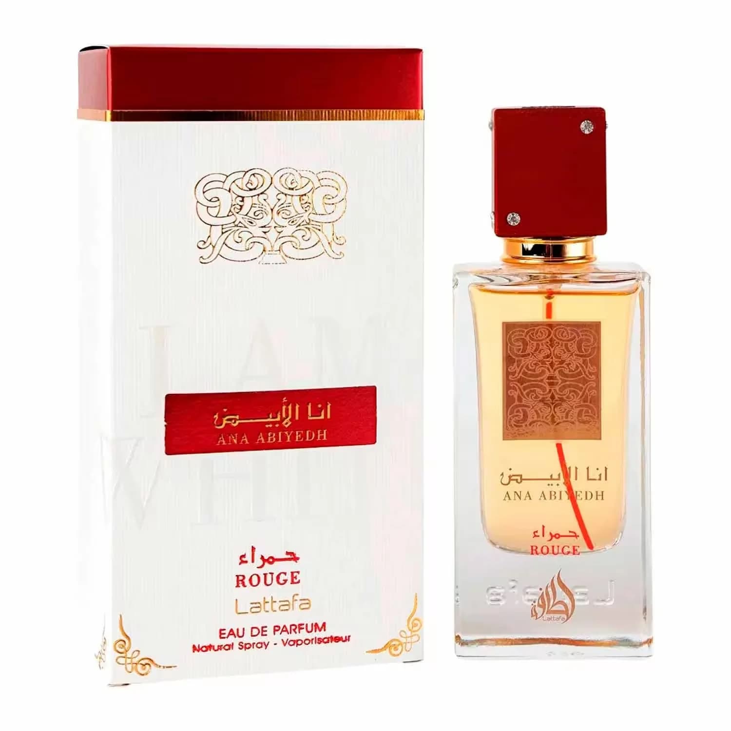 Lattafa Ana Abiyedh Rouge EDP 60ml