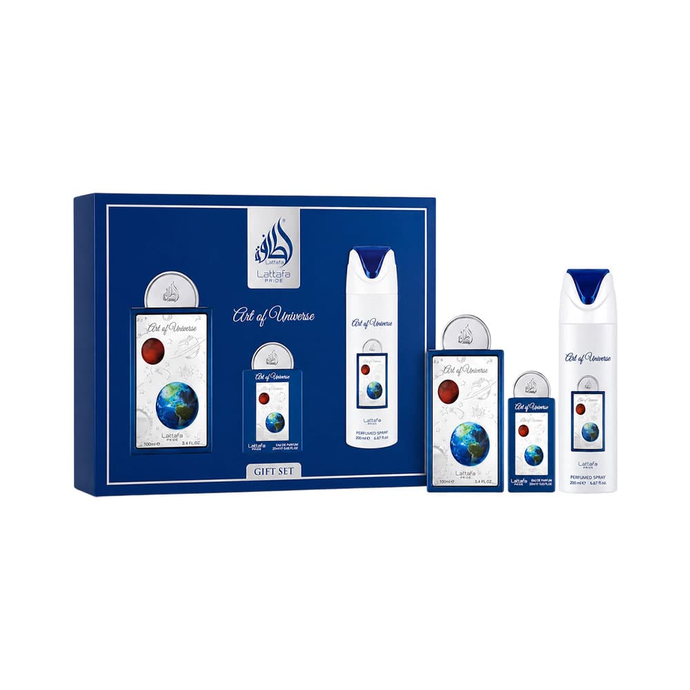 Lattafa Kit Universe 3 Piezas EDP
