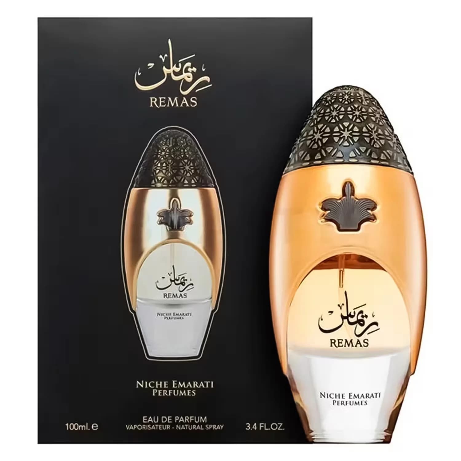 Lattafa Niche Emarati Remas - Roma Shopping - Seu Destino Para Compras No Paraguai EDP 100ml