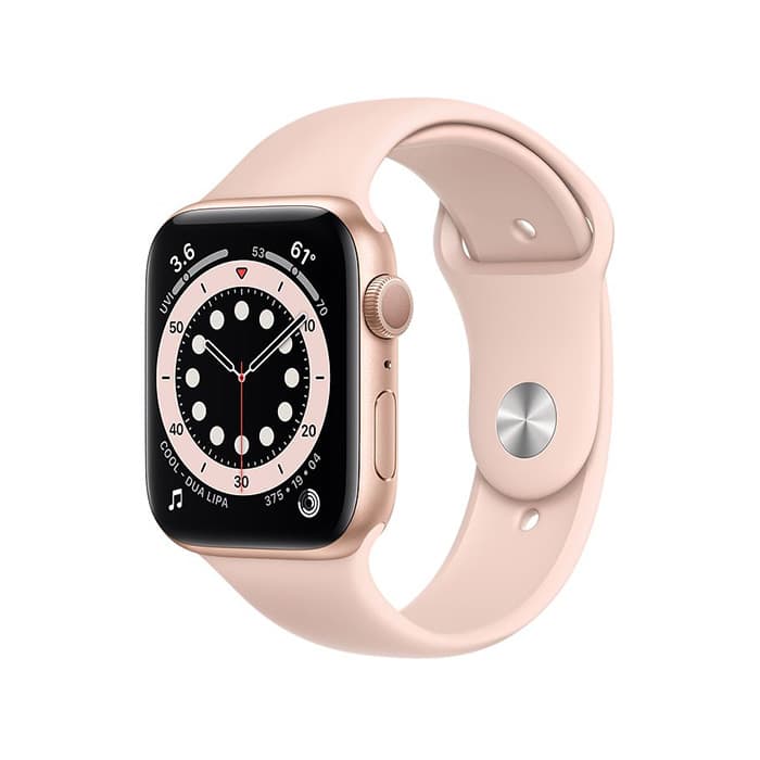 Apple Watch Series Gps Oximetro Caixa Aluminio Dourado
