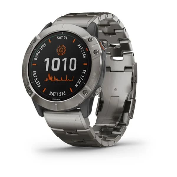 Garmin Smartwatch Garmin Fenix 6X Pro Solar Multisport Gps Vented Titanio