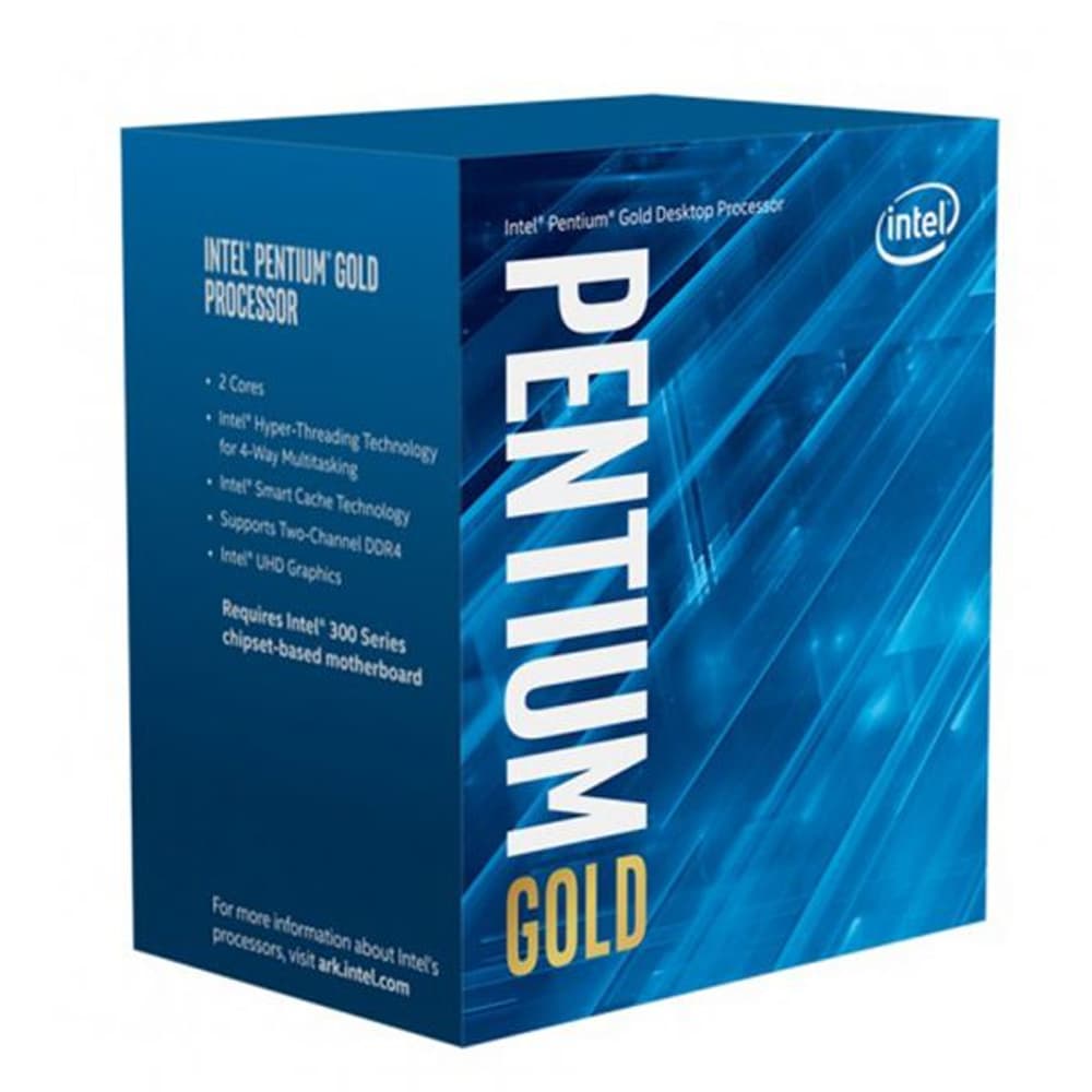 Intel Processador Intel Pentium G6400 0GHZ Cache 4MB LGA1200 Dourado