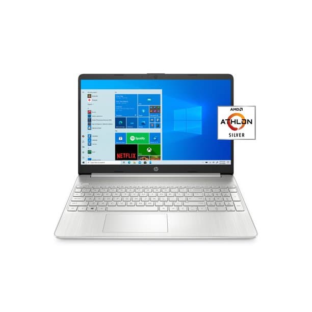 Hp EF1001WM Amd Athlon 3050U Ssd W10 128GB Prata