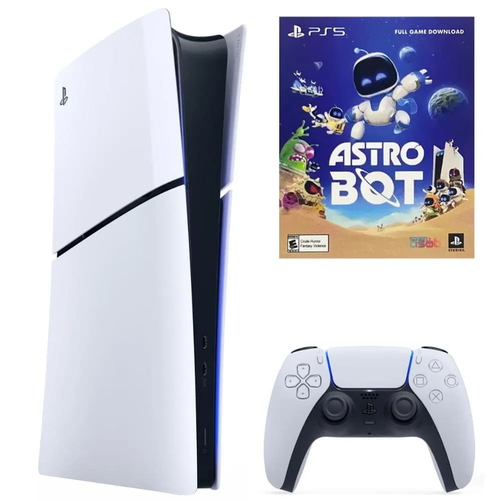 Sony Console Slim Cfi Digital Edition Astro Bot 1024GB Branco