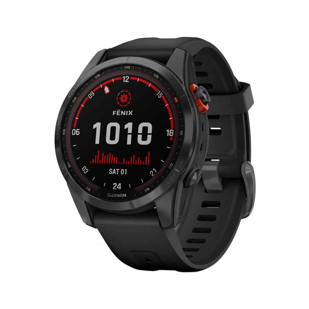 Garmin Smartwatch Garmin Fenix 7S Solar Wi Fi Atm Slate Cinza