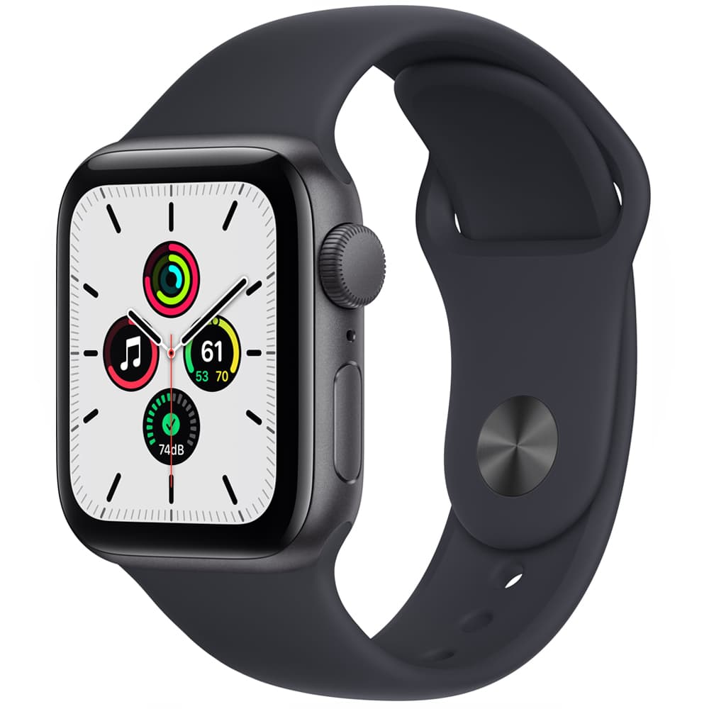 Apple Watch Series Se Mm MKQ13LL Space Midnight Cinza