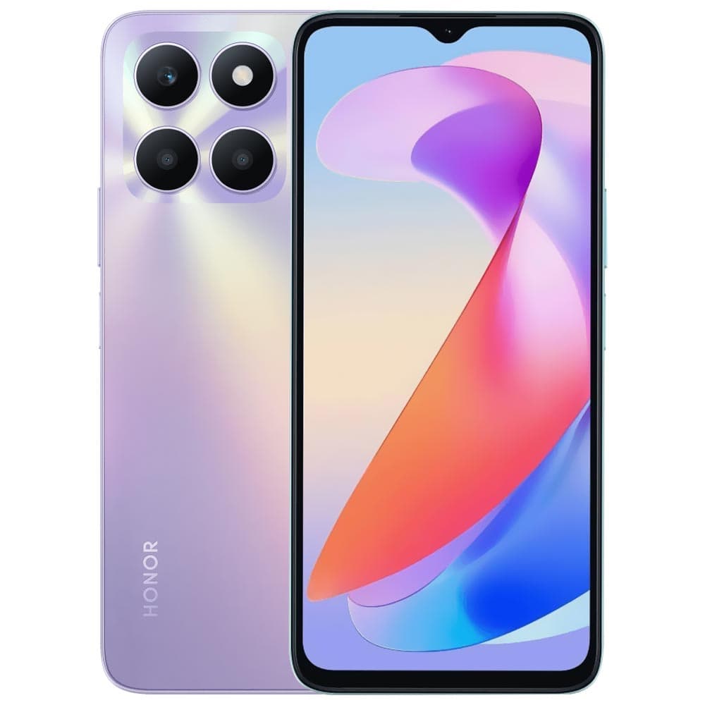 Honor X6A Plus Wdy LX3 Starry 256GB Roxo