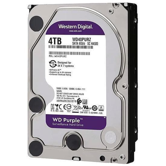 Western-digital Interno Western Digital Rpm 64MB Cache 4096GB Roxo