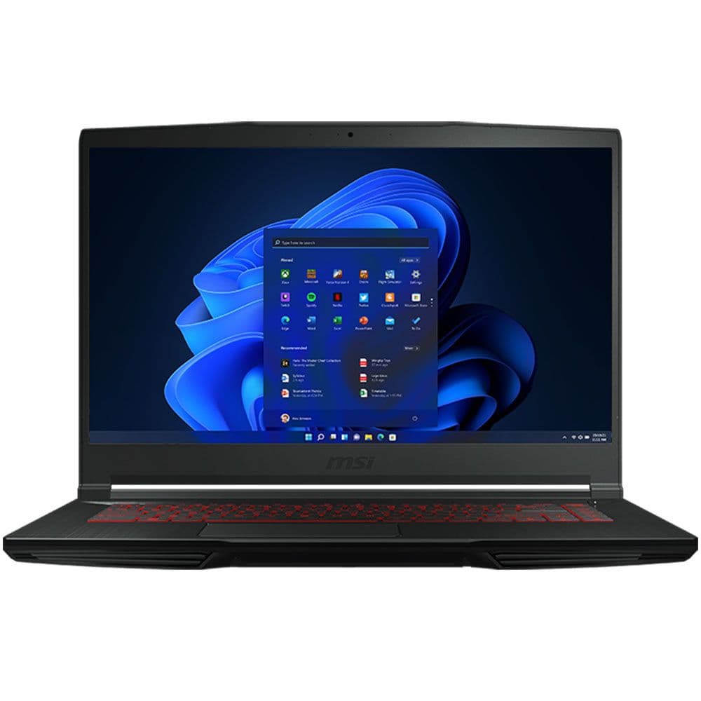 Msi GF63 Thin 11UC 1276US 6FHD 144HZ Intel I5 11400H Nvme Rtx Windows 512GB Preto