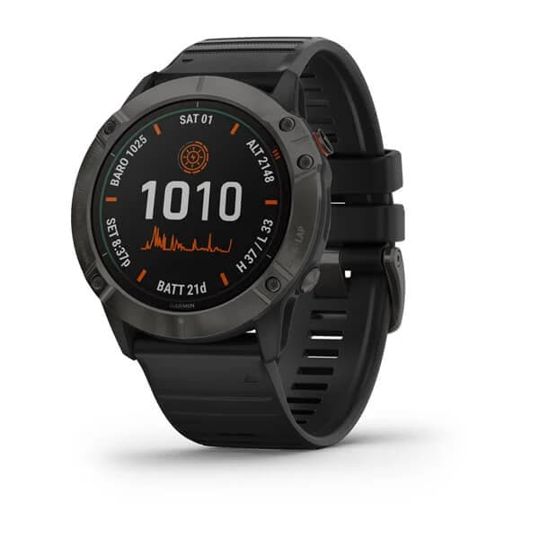 Garmin Smartwatch Garmin Fenix 6X Pro Solar Multisport Gps Carbon Cinza