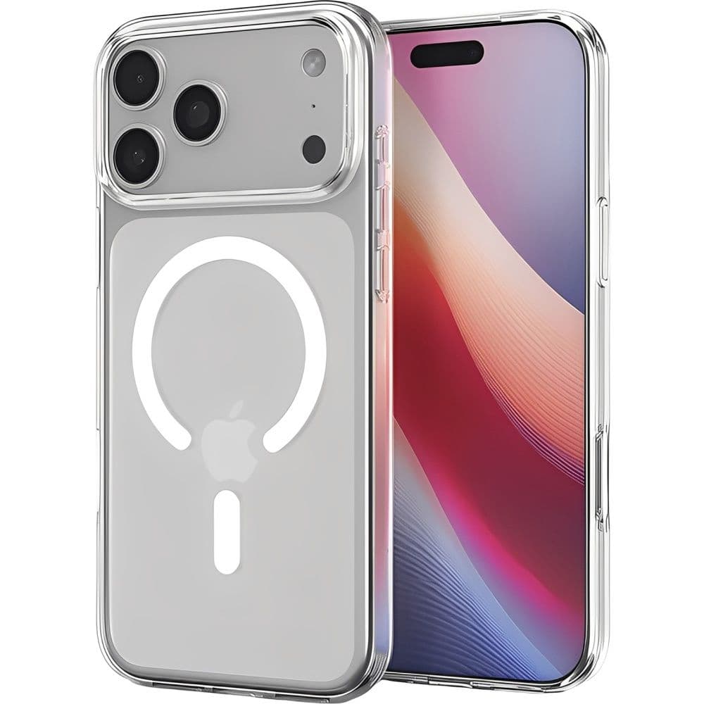 Apple Capa Spigen Crystal Flex Magfit ACS09630 Iphone Pro Clear Branco