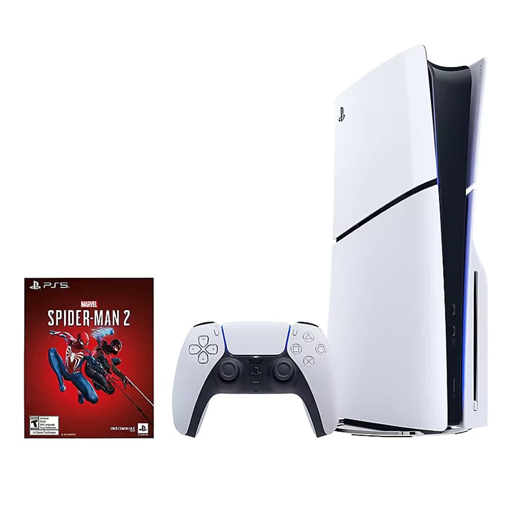 Sony Console Slim Cfi Disc Edition Spiderman 1024GB Branco
