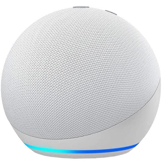 Amazon Speaker Amazon Echo Dot Th Generation Alexa Wi Fi Band Glacier Branco