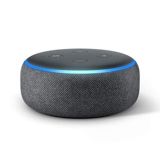 Amazon Caixa Som Amazon Echo Dot 3A Geracao Alexa C78MP8 Charcoal