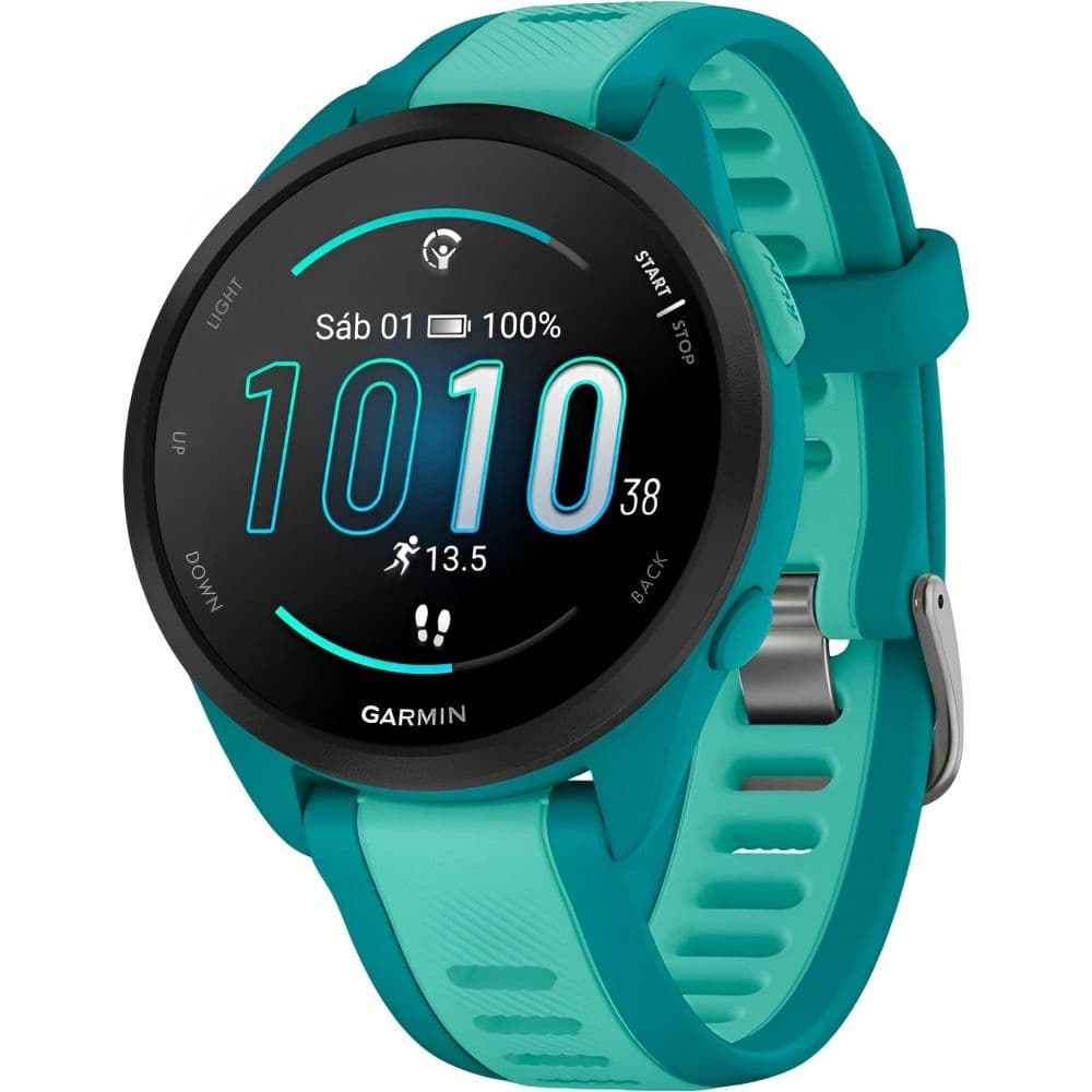 Garmin Smartwatch Garmin Forerunner Music Amoled Atm Wi Fi Turquoise Aqua