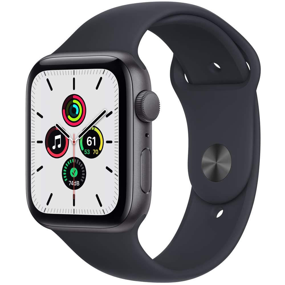 Apple Watch Se MKQ63LL Gps Space Midnight Cinza