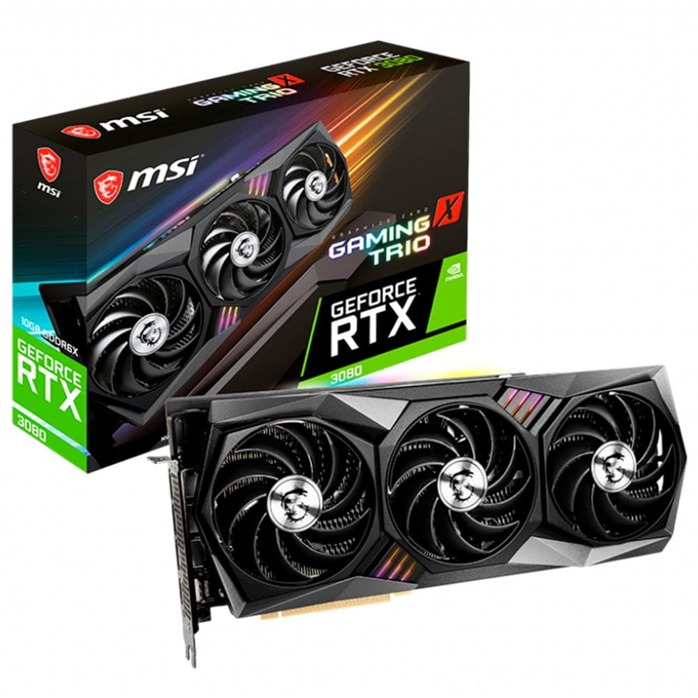 Msi Placa Video Msi RTX3080 Trio V389 GDDR6X 1815MHZ 10GB