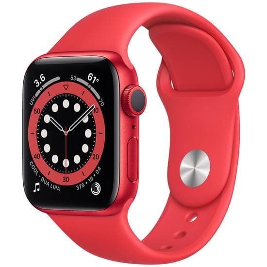 Apple Watch Series Gps Oximetro M00A3LL Caixa Aluminio Vermelho