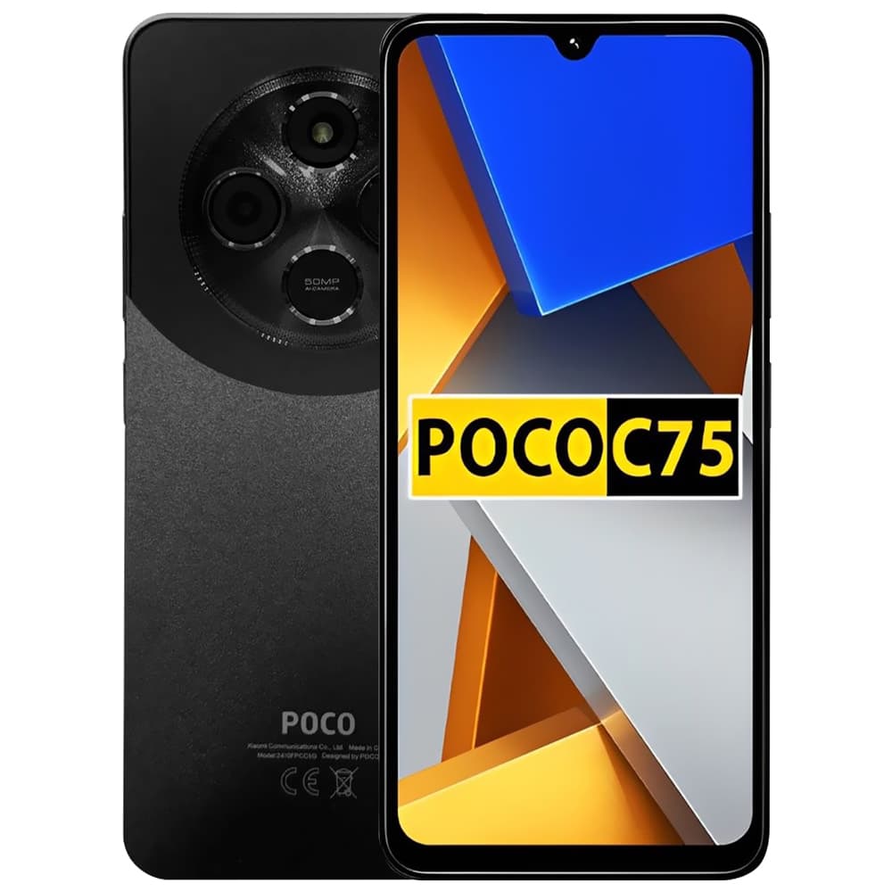Xiaomi Poco C75 Ai 256GB Preto