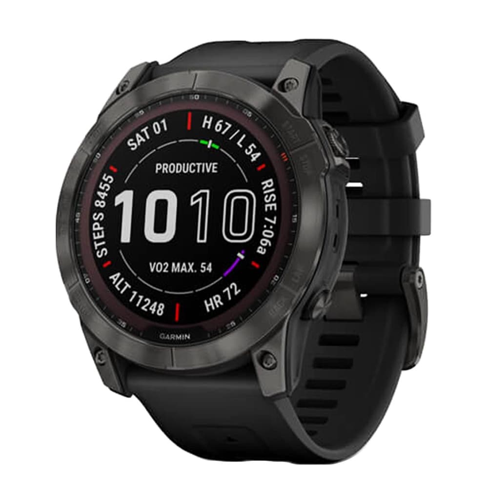 Sapphire Smartwatch Garmin Fenix Solar Sapphire Wi Fi Atm Preto