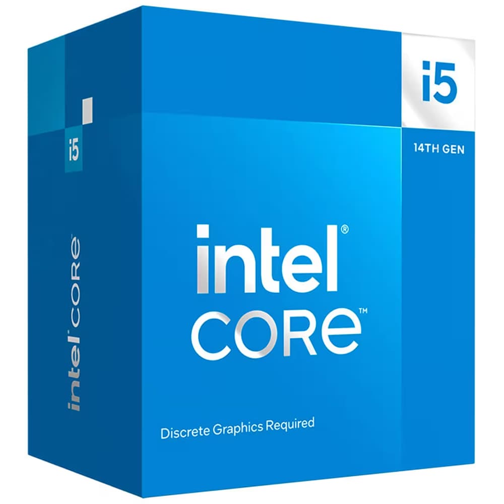 Intel Processador Intel I5 14400F 14TH Gen Deca 5GHZ Cache 20MB LGA1700