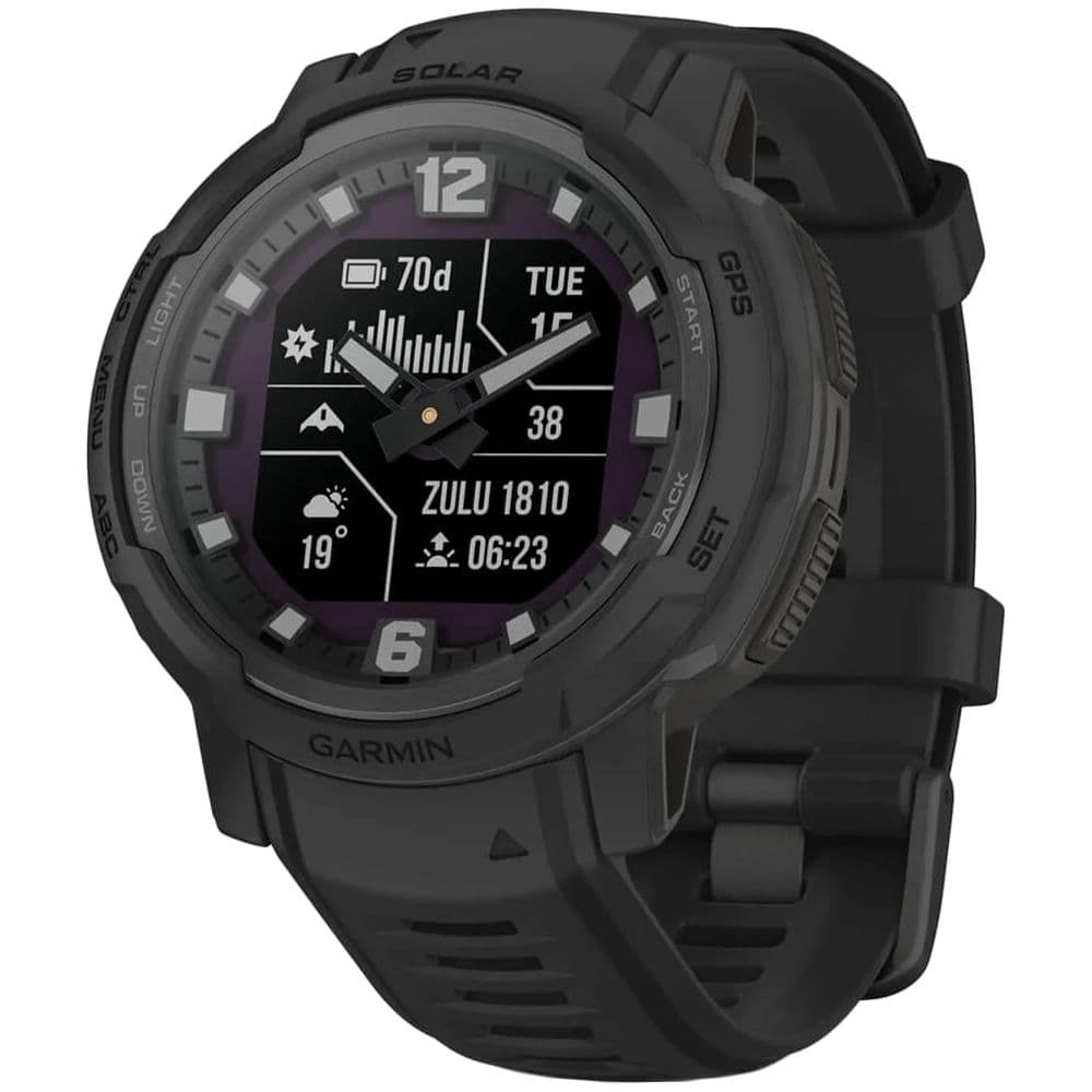 Garmin Smartwatch Garmin Instinct Crossover Solar Tactical Edition Atm Preto