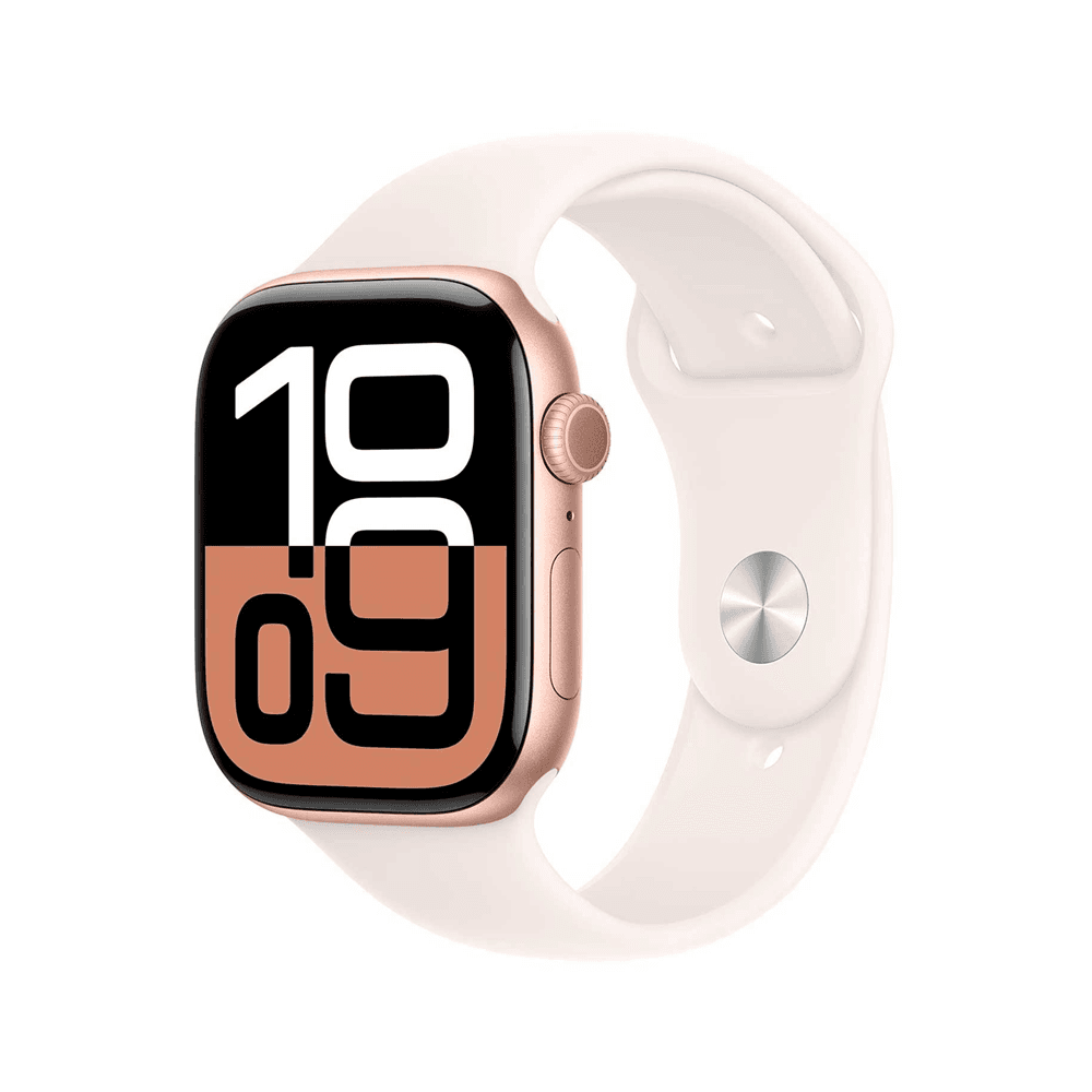 Apple Watch Series MWWJ3AM Rose Aluminio Pulseira Sport Band Tamanho Dourado
