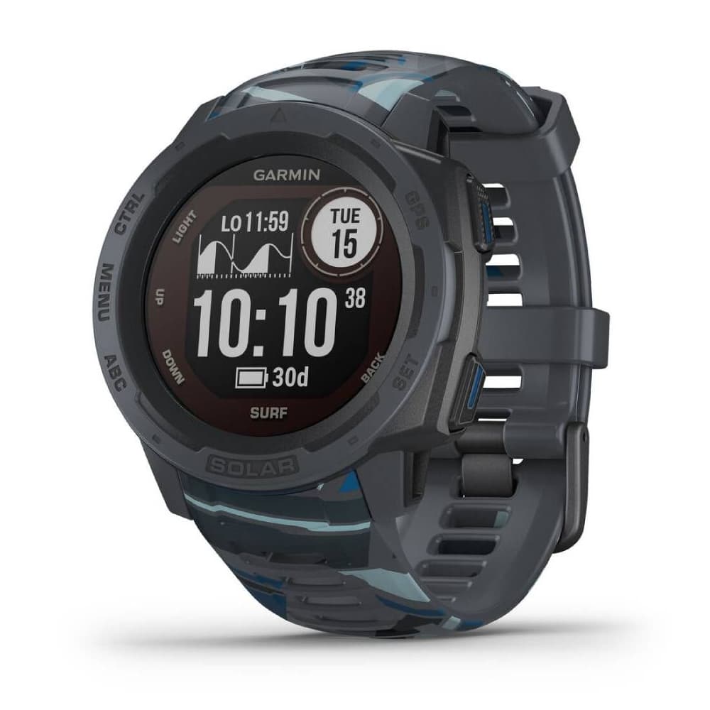 Garmin Smartwatch Garmin Instinct Solar Surf Atm Pipeline Rugged