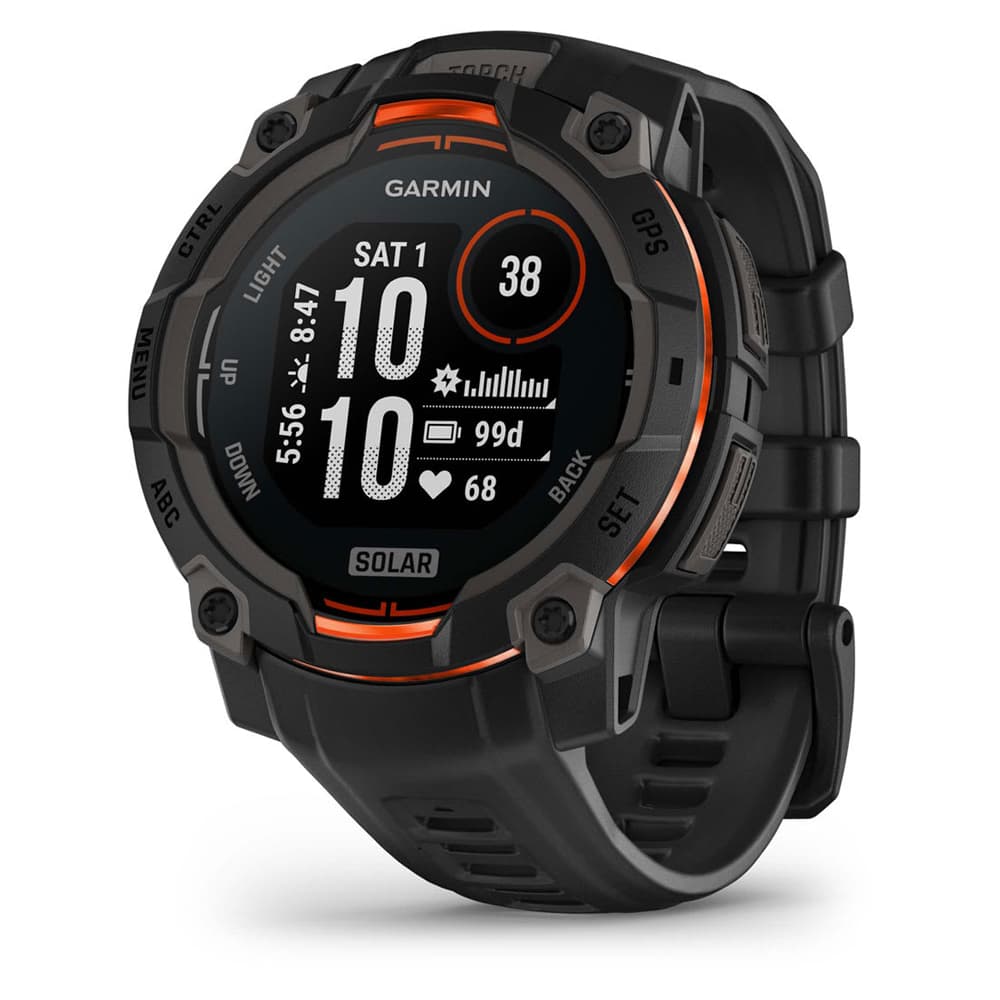 Garmin Smartwatch Garmin Instinct Solar Atm Preto
