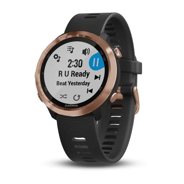 Garmin Smartwatch Garmin Forerunner Music Gps Rose Preto