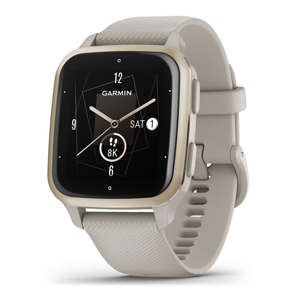 Garmin Smartwatch Garmin Venu Sq Music Atm Wi Fi Cream Dourado