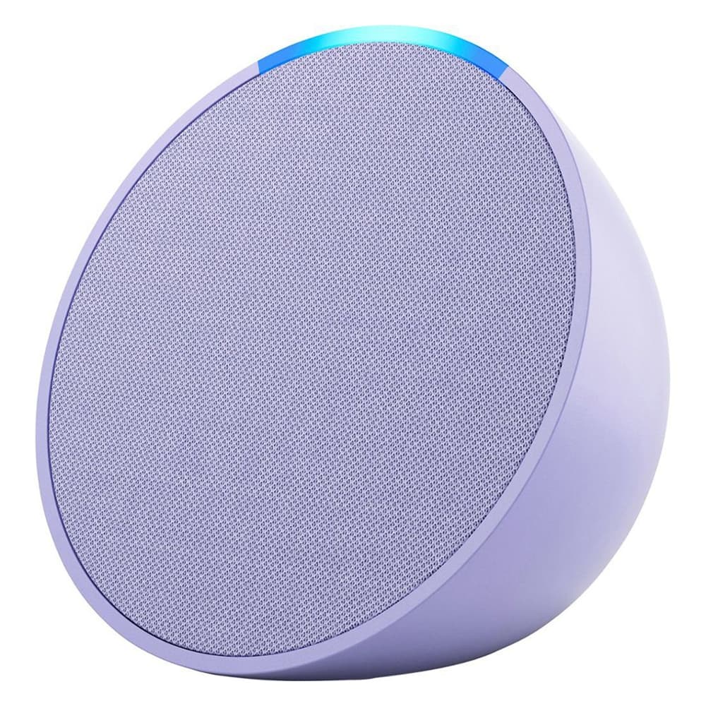 Amazon Speaker Amazon Echo Pop 1ST Gen Alexa Lavender Bloom