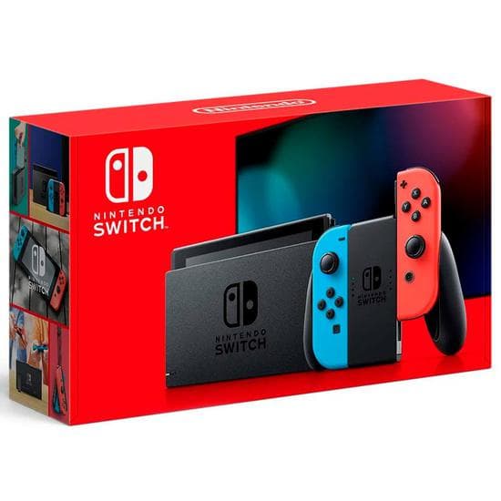 Nintendo Console Switch Extend Battery Neon 32GB